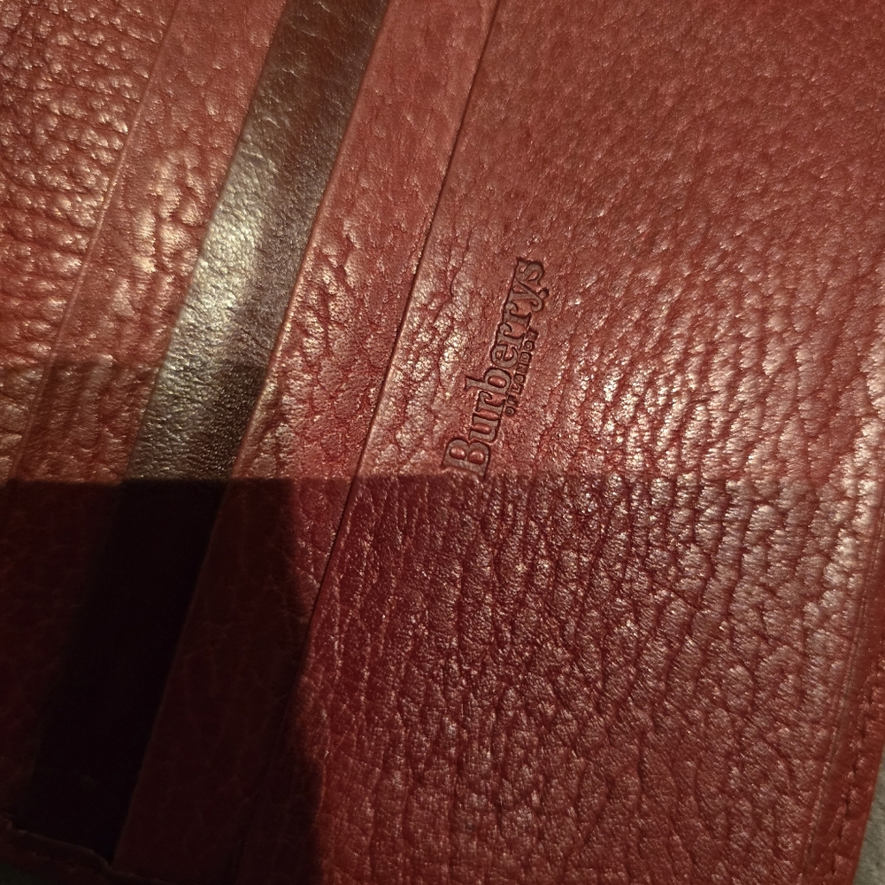 Burberry red wallet - Picture 5 of 7